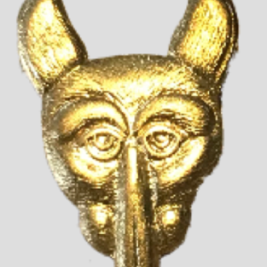 Wolvenkopje Welpen - knoopsgat revers speld